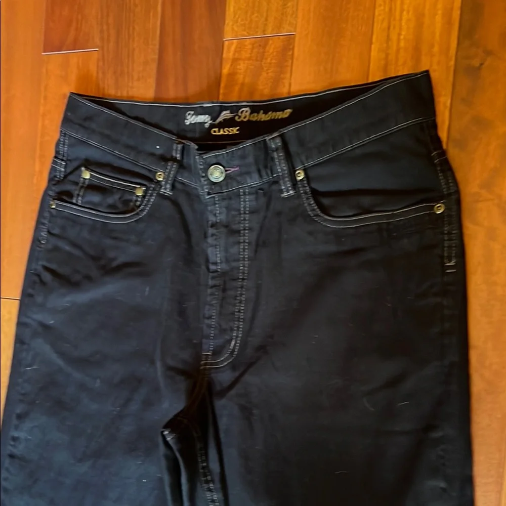 Tommy Bahama Black Relaxed Fit Jeans